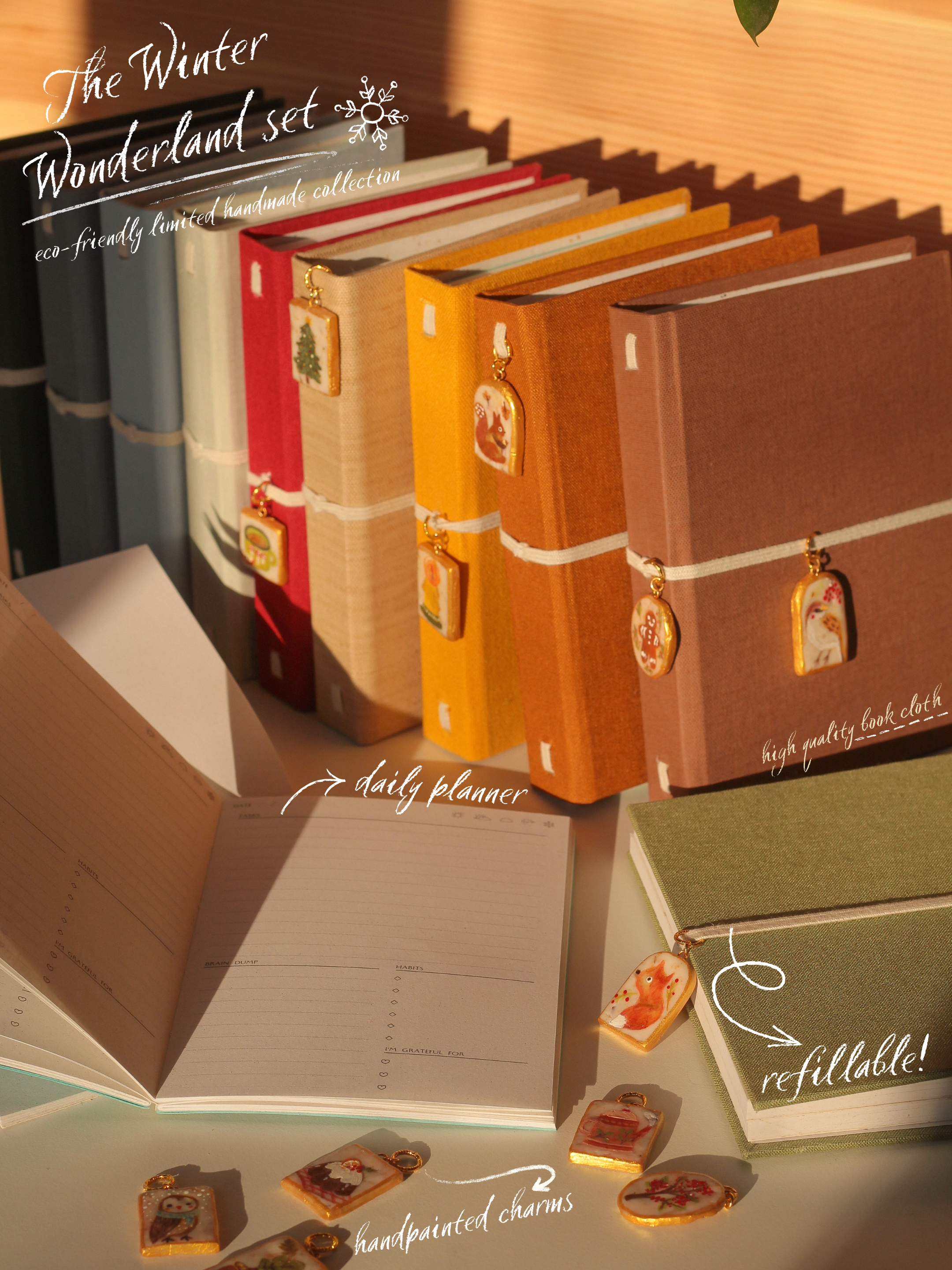 Winter Wonderland Refillable Journal Set